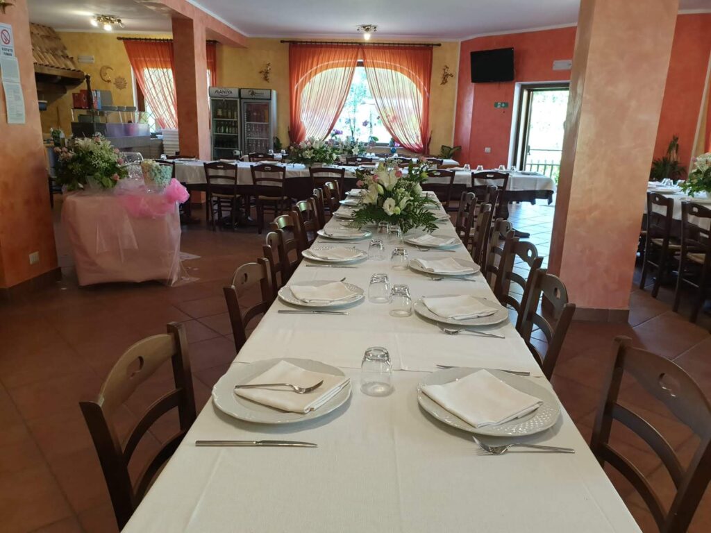 ristorante con piatti tipici abruzzesi a Carsoli